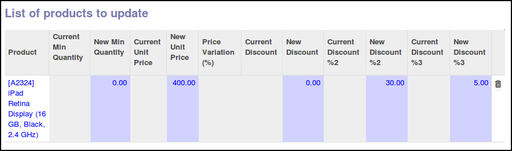 Account Invoice - Triple Discount Supplier Info Update